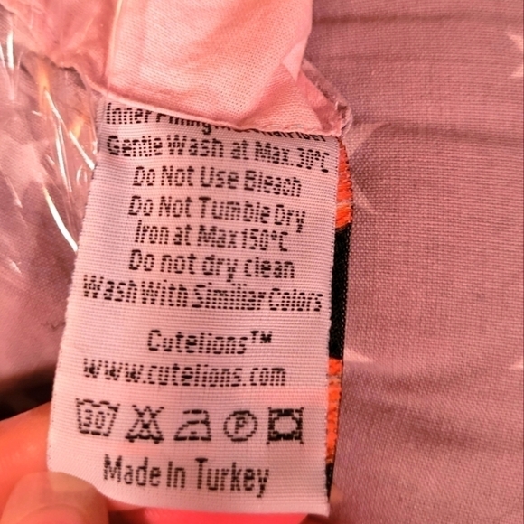 CUTELIONS baby girl sleeper. Pink & grey. Adjustable. EXCELLENT CONDITION! - Picture 7 of 7